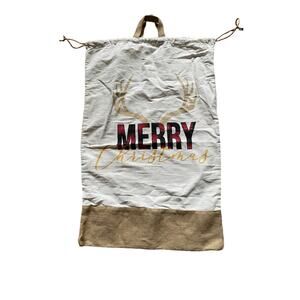Christmas Sack Extra Large Festive Deer Santa bag